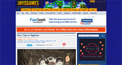 Desktop Screenshot of jayisgames.com