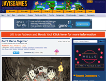 Tablet Screenshot of jayisgames.com